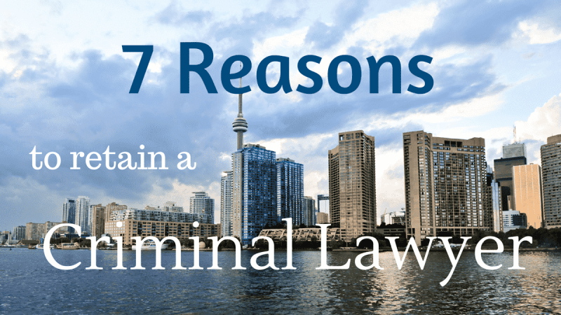 Criminal Lawyer Toronto Free Consultation