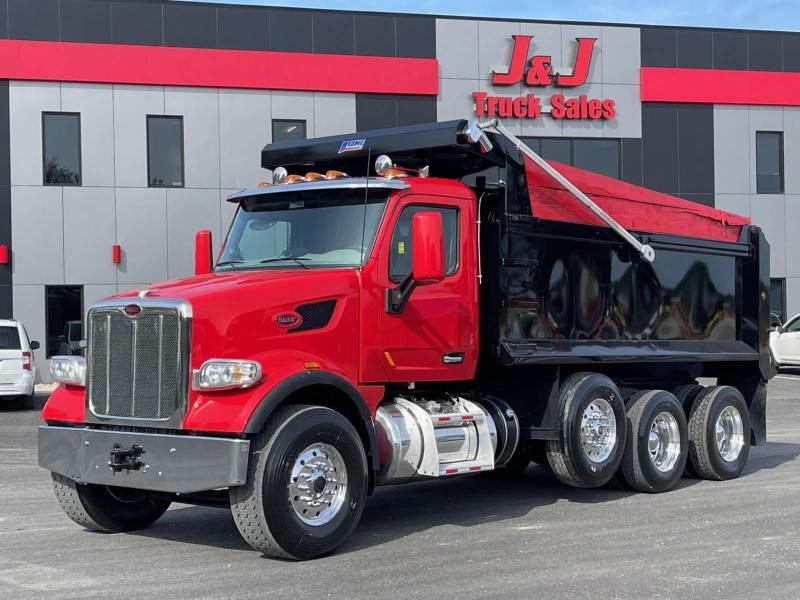 New Peterbilt Tri Axle Dump Trucks For Sale