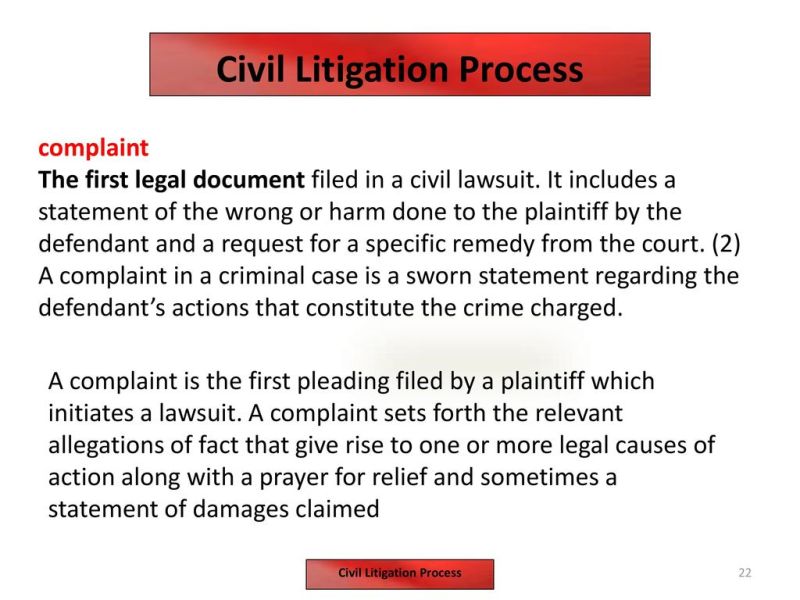 How Do You File A Civil Lawsuit
