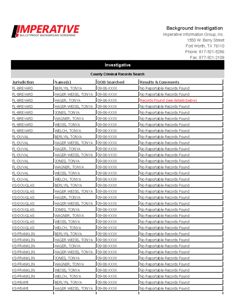 Fort Worth Police Public Records