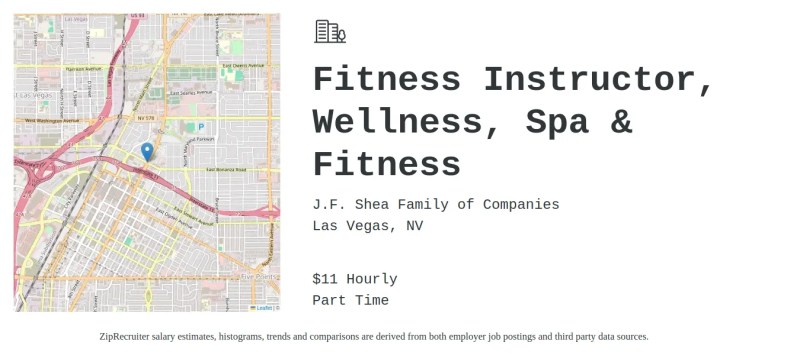 Personal Trainer Salary Las Vegas