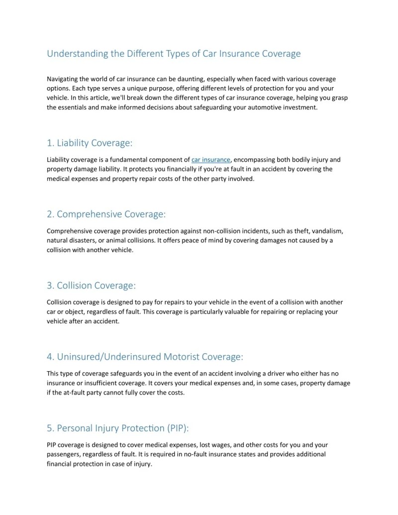 Is Auto Insurance Mandatory In All States